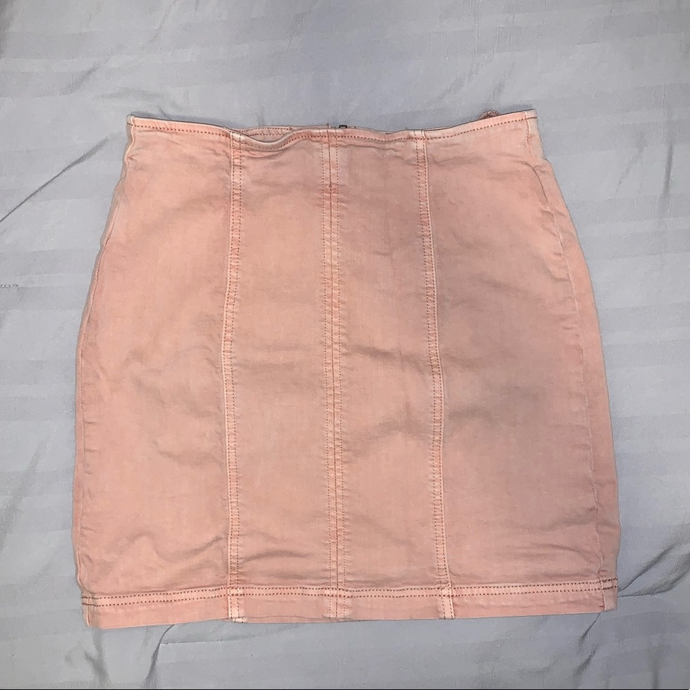 jean skirt